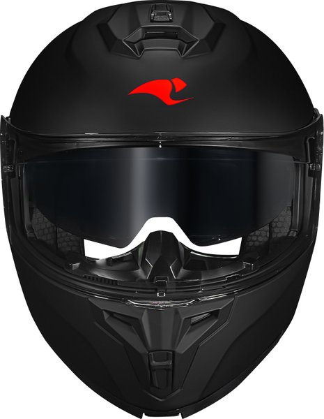 Capacete Race Tech Signal Escamoteável Preto Fosco