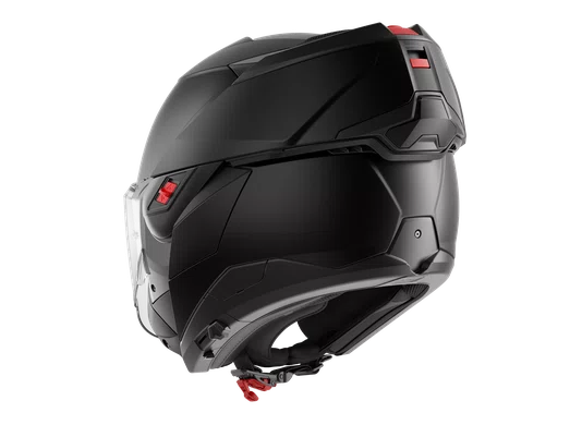 Capacete Shark OXO Escamoteável Blanl KMA Preto Fosco