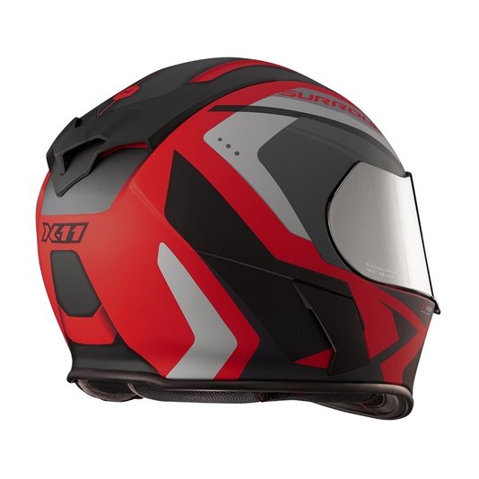 Capacete X11 Revo Pro Surround Vermelho