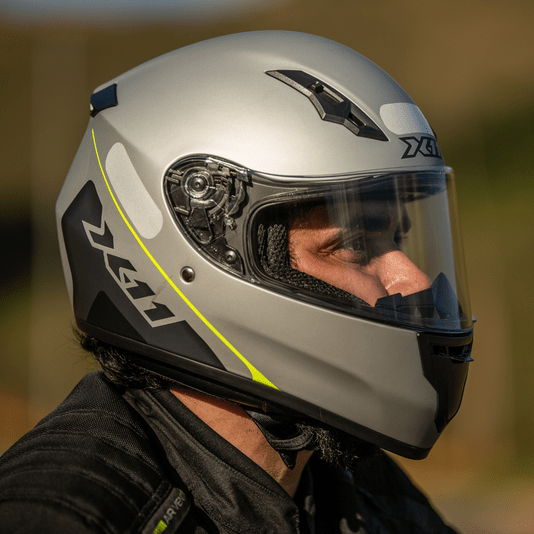 Capacete X11 Trust Solides Prata