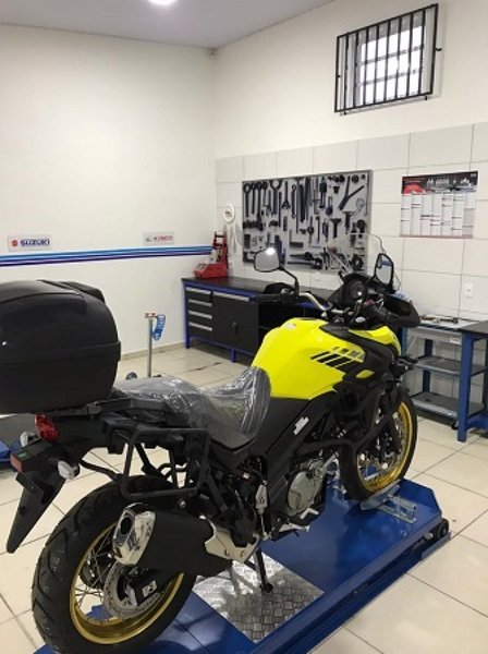 Cavalete Central V-Strom 650 2012 a 2026 Chapam