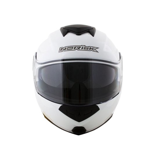 Capacete Norisk Route FF345 Escamoteável Branco