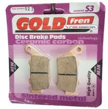 Pastilha Freio BMW/KTM/Yamaha Tras.  Gold Fren 023 Sinterizada