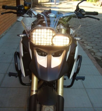Protetor Farol BMW F650/F700/F800 Grade Chapam