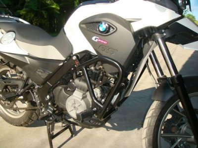 Protetor Motor e Perna BMW G650 GS/Sertão 10/16 c/ Pedaleiras Chapam