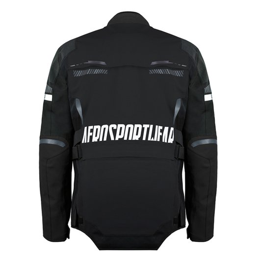 Jaqueta ASW Tectonic Ripstop Flex Preto/Branco