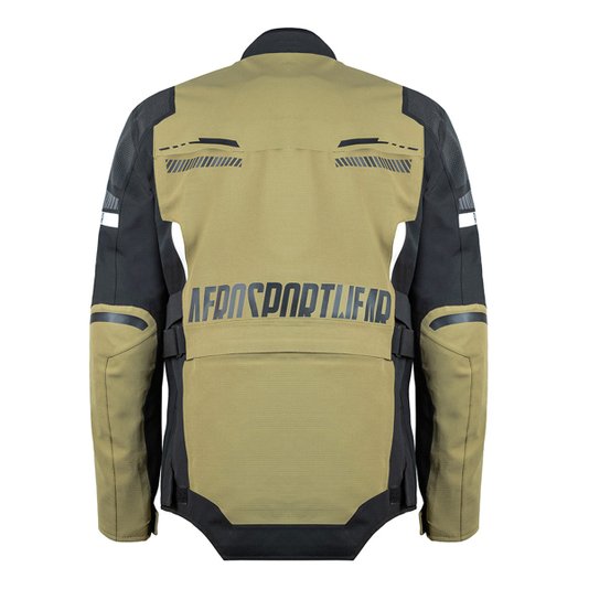 Jaqueta ASW Tectonic Ripstop Flex Preto/Caqui
