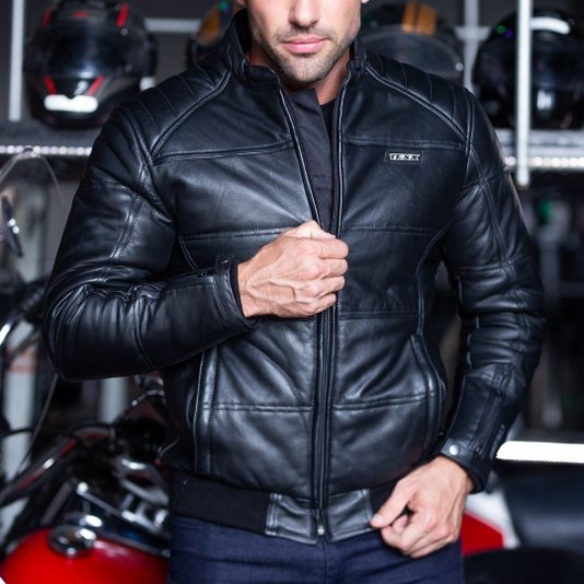 Jaqueta Texx Cyberdog Masculina Couro