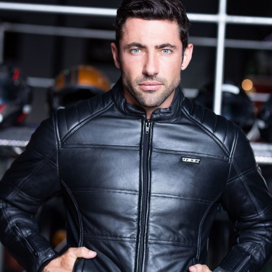 Jaqueta Texx Cyberdog Masculina Couro