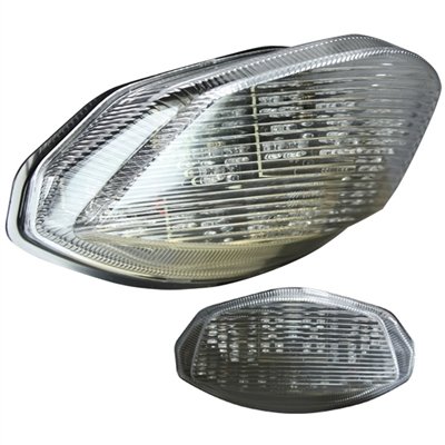 Lanterna Traseira Led C/ Pisca Integrado Srad 1000 07/08 Ledslight