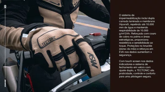 Luva ASW Tectonic Ripstop Flex