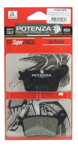 Pastilha Freio Potenza PTZ211 GTS Carbonic