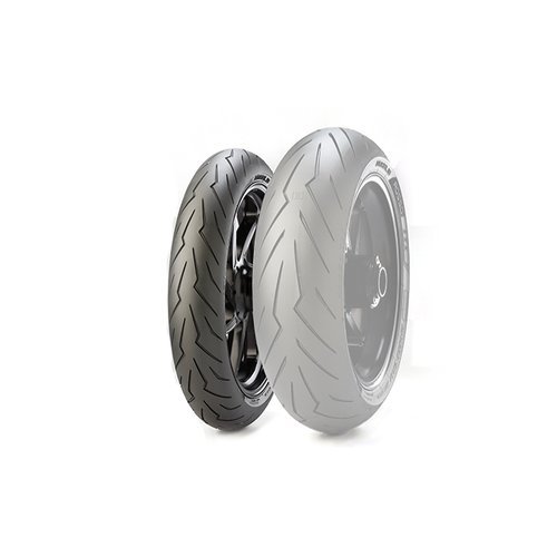 Pneu Pirelli Diablo Rosso III 120/70-17 58W TL