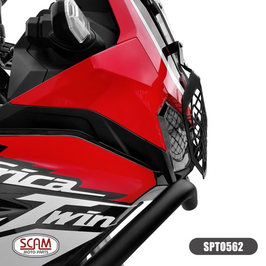 Protetor Farol Africa Twin CRF 1100L 2021/... Alço Carbono Scam