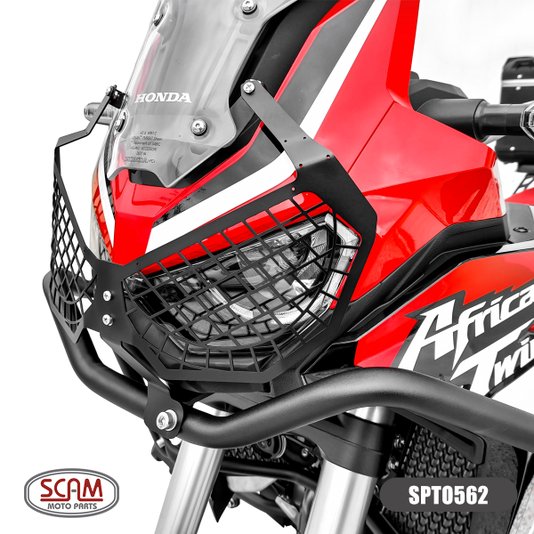 Protetor Farol Africa Twin CRF 1100L 2021/... Alço Carbono Scam