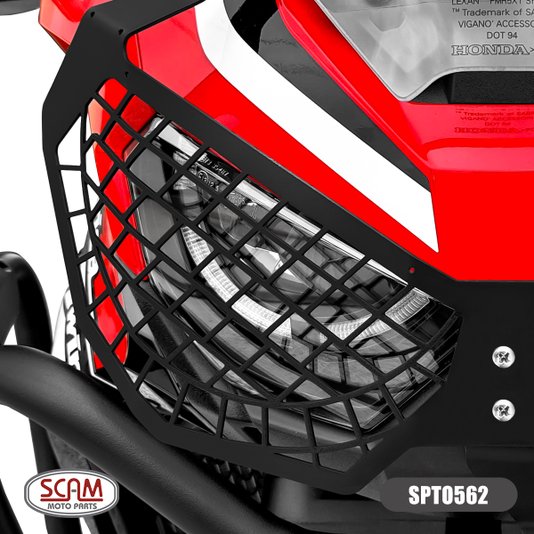 Protetor Farol Africa Twin CRF 1100L 2021/... Alço Carbono Scam