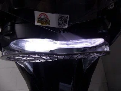 Protetor Farol BMW R1200 GS Premium 2014 a 2019/ R1250 GS Prata