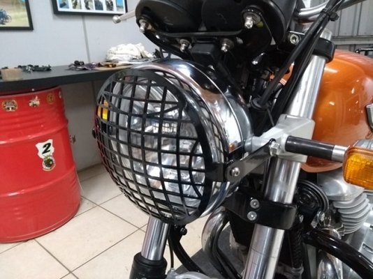 Protetor Farol Royal Enfield Interceptor 650/Continental GT