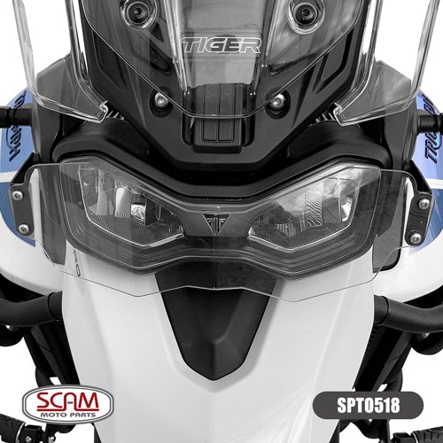 Protetor Farol Tiger 900 2020/... Policarbonato Scam