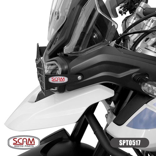 Protetor Farol Tiger 900 2020/... Aço Scam