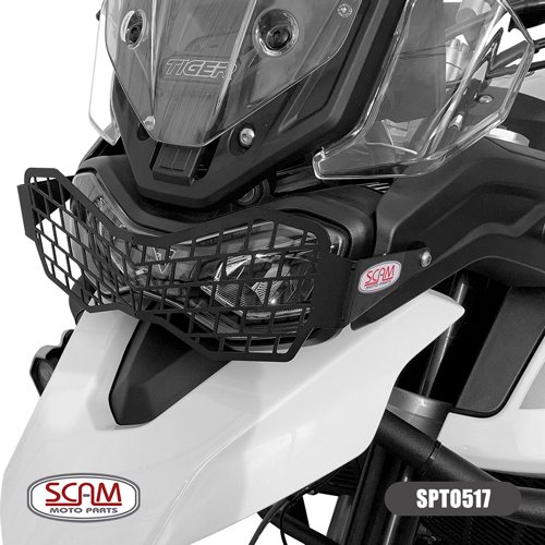 Protetor Farol Tiger 900 2020/... Aço Scam
