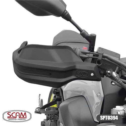 Protetor Mão MT-07/MT-09 2015/... Scam Preto