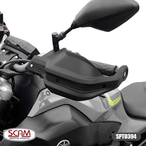 Protetor Mão MT-07/MT-09 2015/... Scam Preto