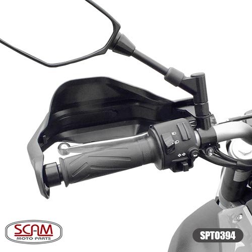 Protetor Mão MT-07/MT-09 2015/... Scam Preto