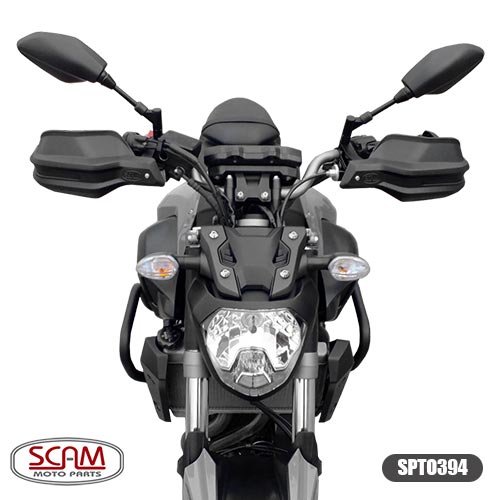 Protetor Mão MT-07/MT-09 2015/... Scam Preto