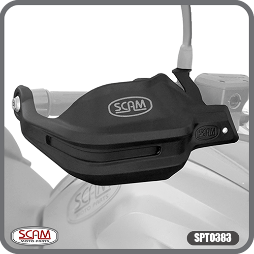 Protetor Mão Scam BMW F750 GS/F 850GS/R1200 GS/Adventure 2013/... Preto