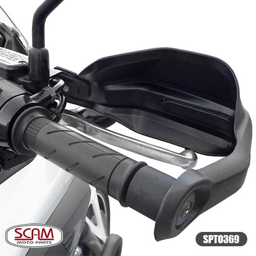 Protetor Mão Scam CB500F/CB 500X/CB650F/NC700/NC 750X Preto