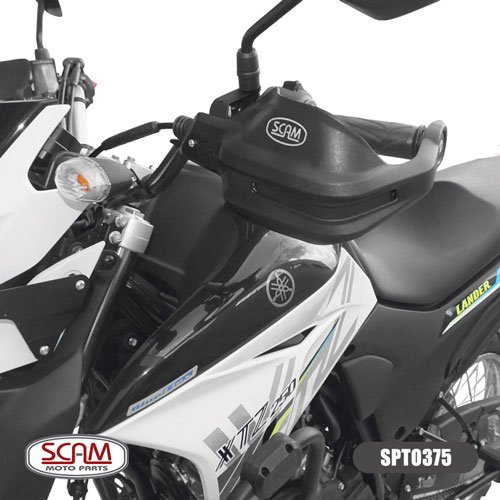 Protetor Mão Scam Lander 250/Teneré 250 Preto