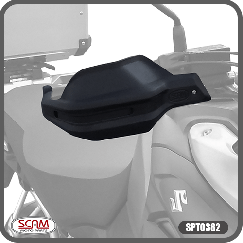 Protetor Mão Scam V-Strom 1000 Preto