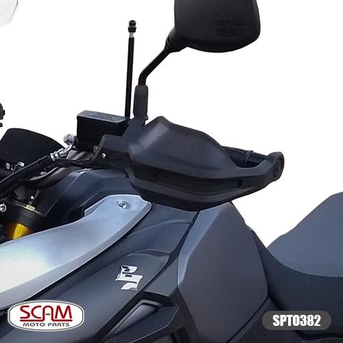 Protetor Mão Scam V-Strom 1000 Preto