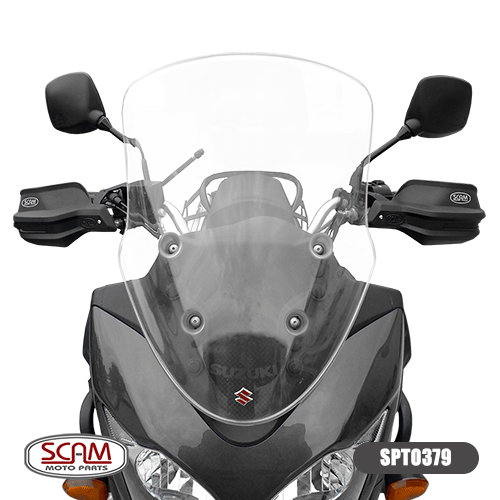 Protetor Mão Scam V-Strom 650 2002 a 2025 Preto