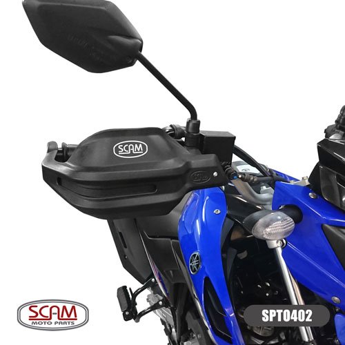 Protetor Mão XTZ 150 Crosser 2014/... Scam Preto