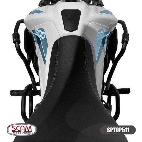 Protetor Motor e Carenagem Tiger 900 20/... C/ Pedaleiras Scam