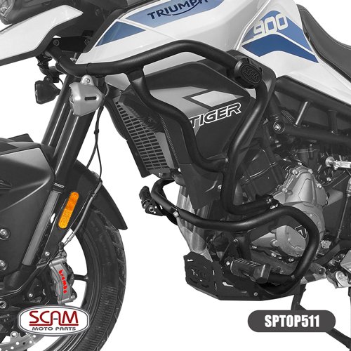 Protetor Motor e Carenagem Tiger 900 20/... C/ Pedaleiras Scam