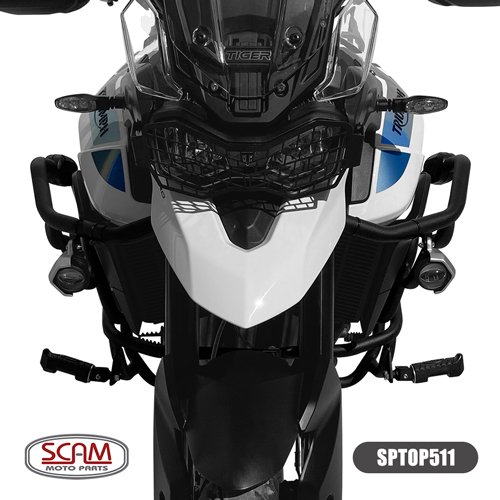 Protetor Motor e Carenagem Tiger 900 20/... C/ Pedaleiras Scam