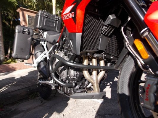 Protetor Motor Inferior Tiger 900 GT/Rally Chapam Preto