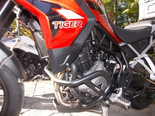 Protetor Motor Inferior Tiger 900 GT/Rally Chapam Preto