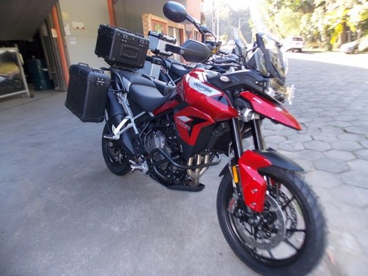Protetor Motor Inferior Tiger 900 GT/Rally Chapam Preto
