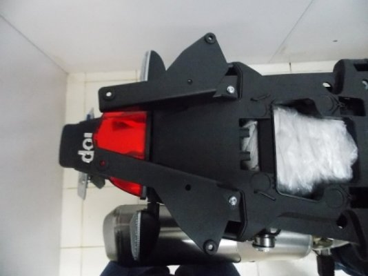 Reforço bauleto traseiro BMW F750 GS/F850 GS/F800 Atual Chapam