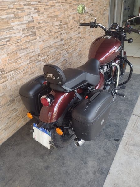 Suporte Malas Laterais Royal Enfield Meteor 350 Chapam