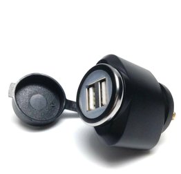 Adaptador USB Duplo 3.3 Amp Cliff Top Mini