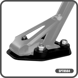 Ampliador Base Tripé Lateral Africa Twin CRF 1100L 2021/... Scam