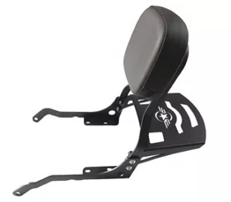 Bagageiro Interceptor 650 Modelo Chapa C/ Encosto