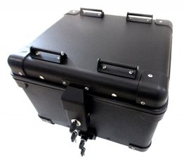 Baú Traseiro Chapam em Aluminio 41 Lts Preto