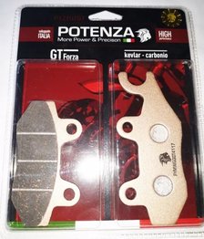 Pastilha Freio Potenza PTZ202GT Kevlar/Carbono
