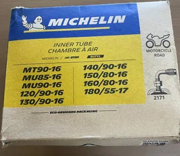 Câmara Ar 16 Michelin p/Moto 130/90-16/ 150/80-16/ 160/80-16